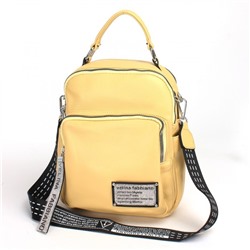 Сумка женская искусственная кожа VF-552810-3 (рюкзак change), 2отд, 4внут+4внеш/карм, желтый SALE 235849
